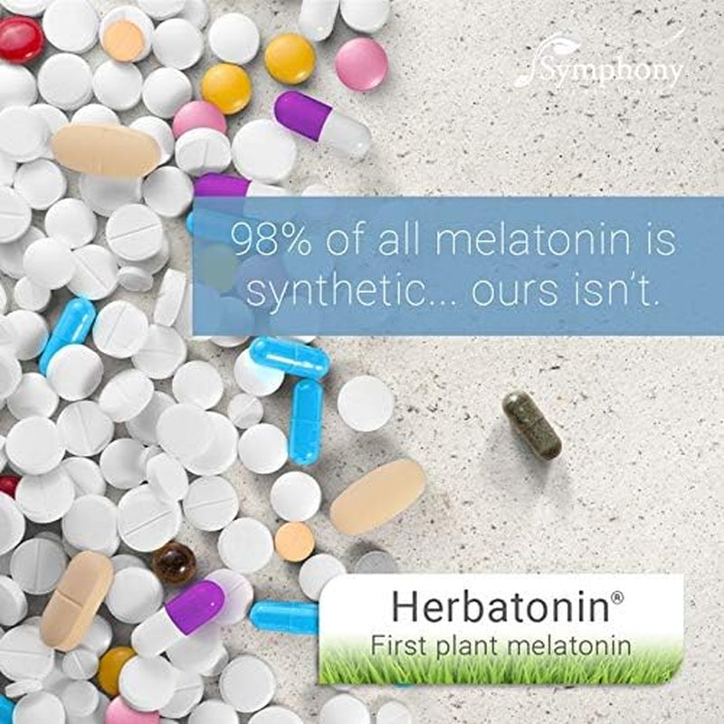 Herbatonin™ Natural Plant Melatonin Sleep Aid - Pure Plant-Sourced 0.3mg Supplement for Natural Sleep Support & Immune Health