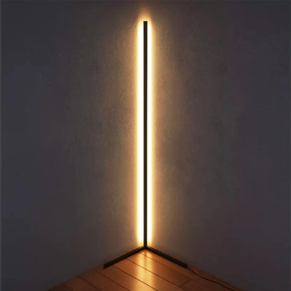 Corner Glow: Stylish Space-Saving LED Lamp