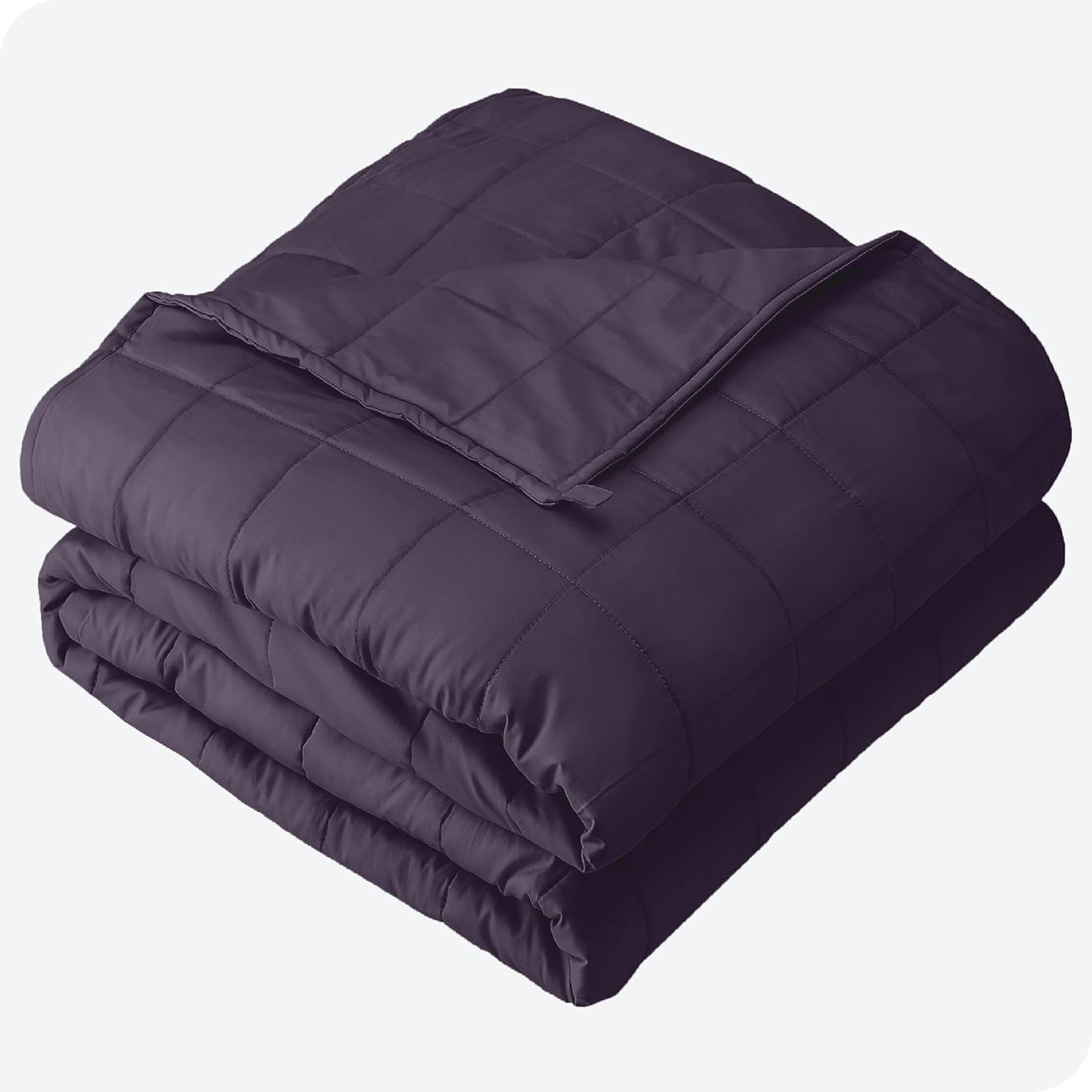 Weighted Blanket Twin or Full Size 10Lb - All-Natural 100% Cotton - Premium Heavy Blanket Nontoxic Glass Beads