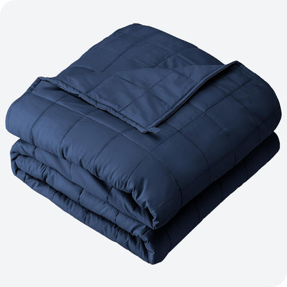 Weighted Blanket Twin or Full Size 10Lb - All-Natural 100% Cotton - Premium Heavy Blanket Nontoxic Glass Beads