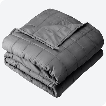 Weighted Blanket Twin or Full Size 10Lb - All-Natural 100% Cotton - Premium Heavy Blanket Nontoxic Glass Beads