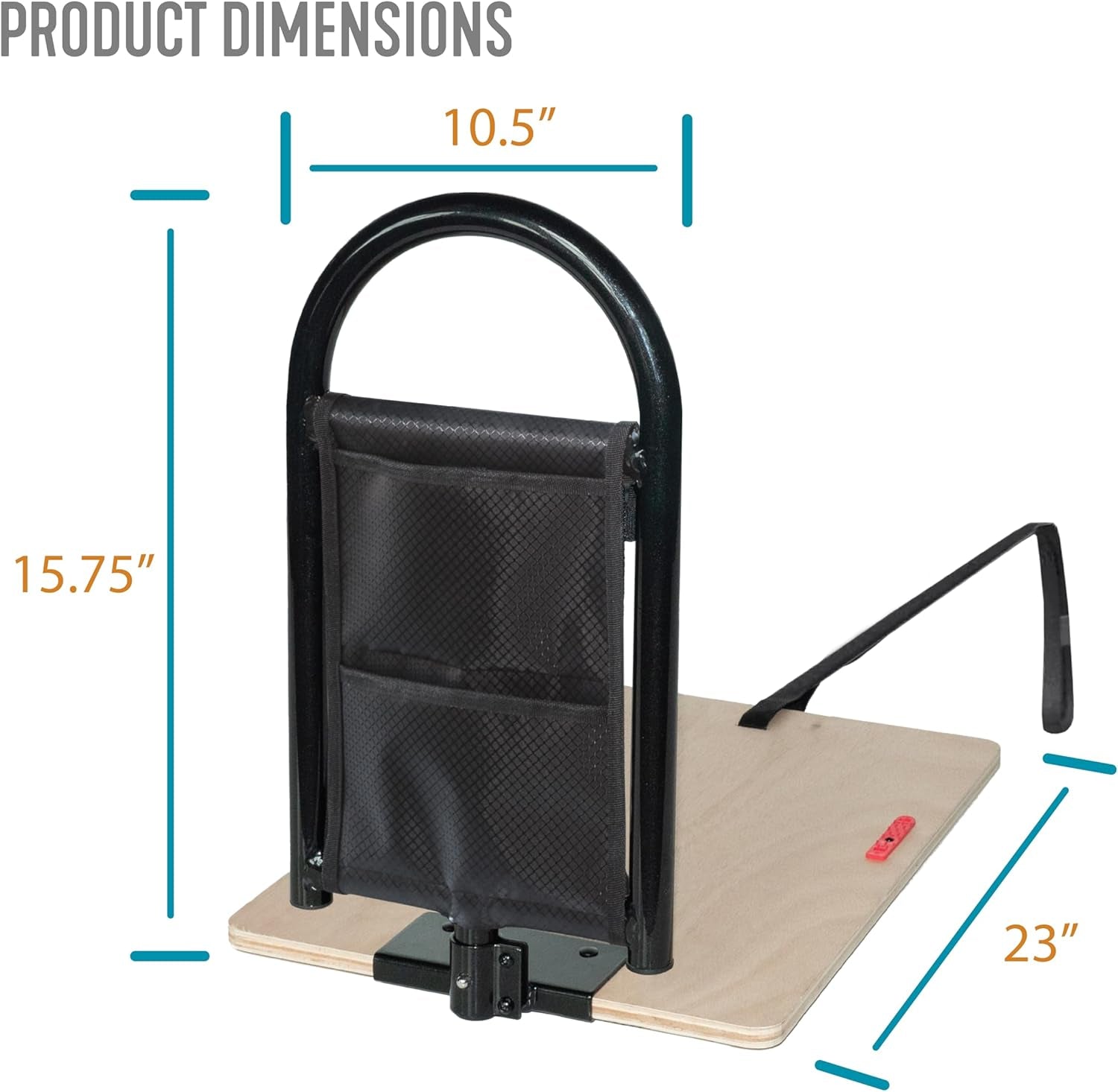 BedCane Bed Rail with Storage: Safe & Secure Bedside Support