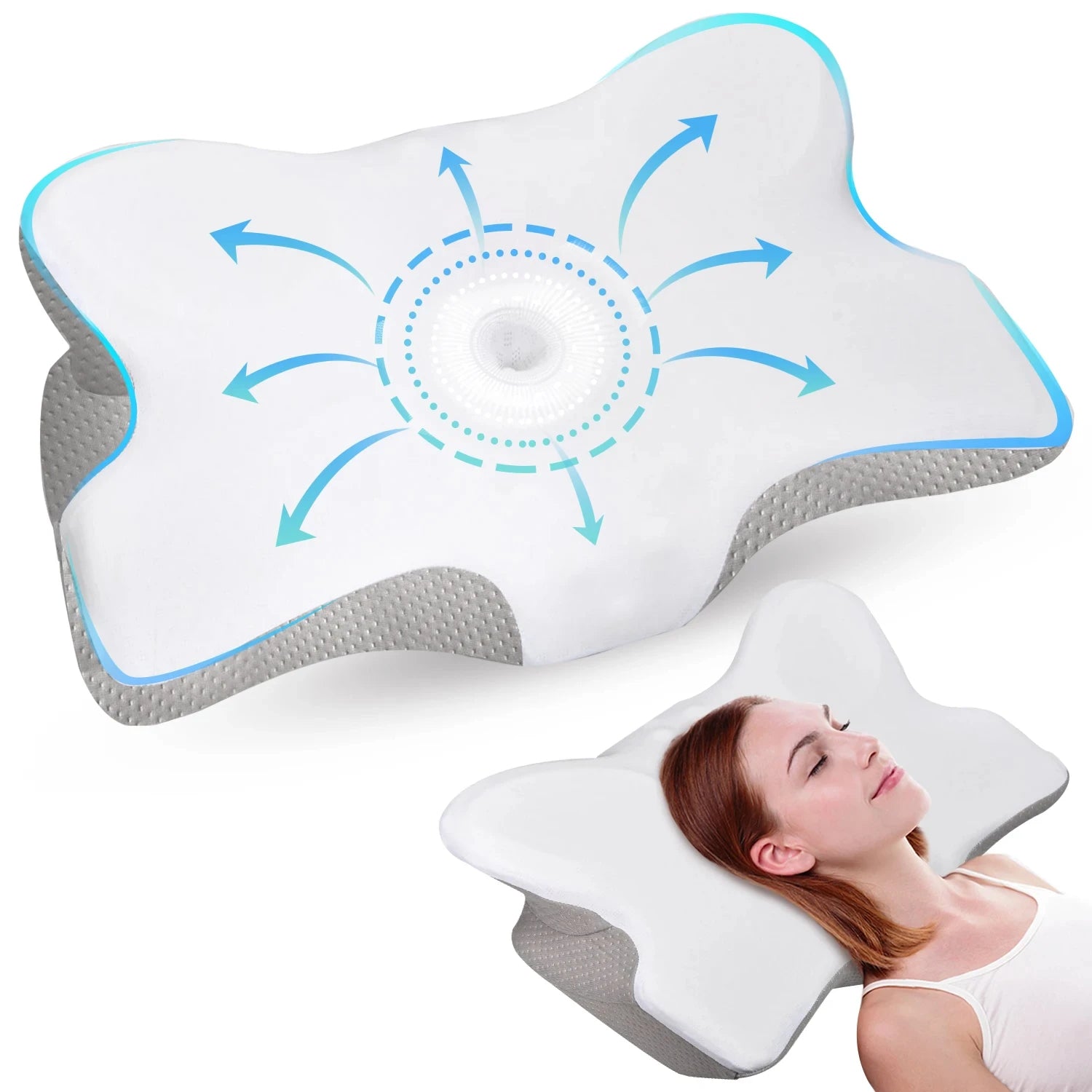 Restorative Neck Pillow: Ergonomic Support & Pain Relief