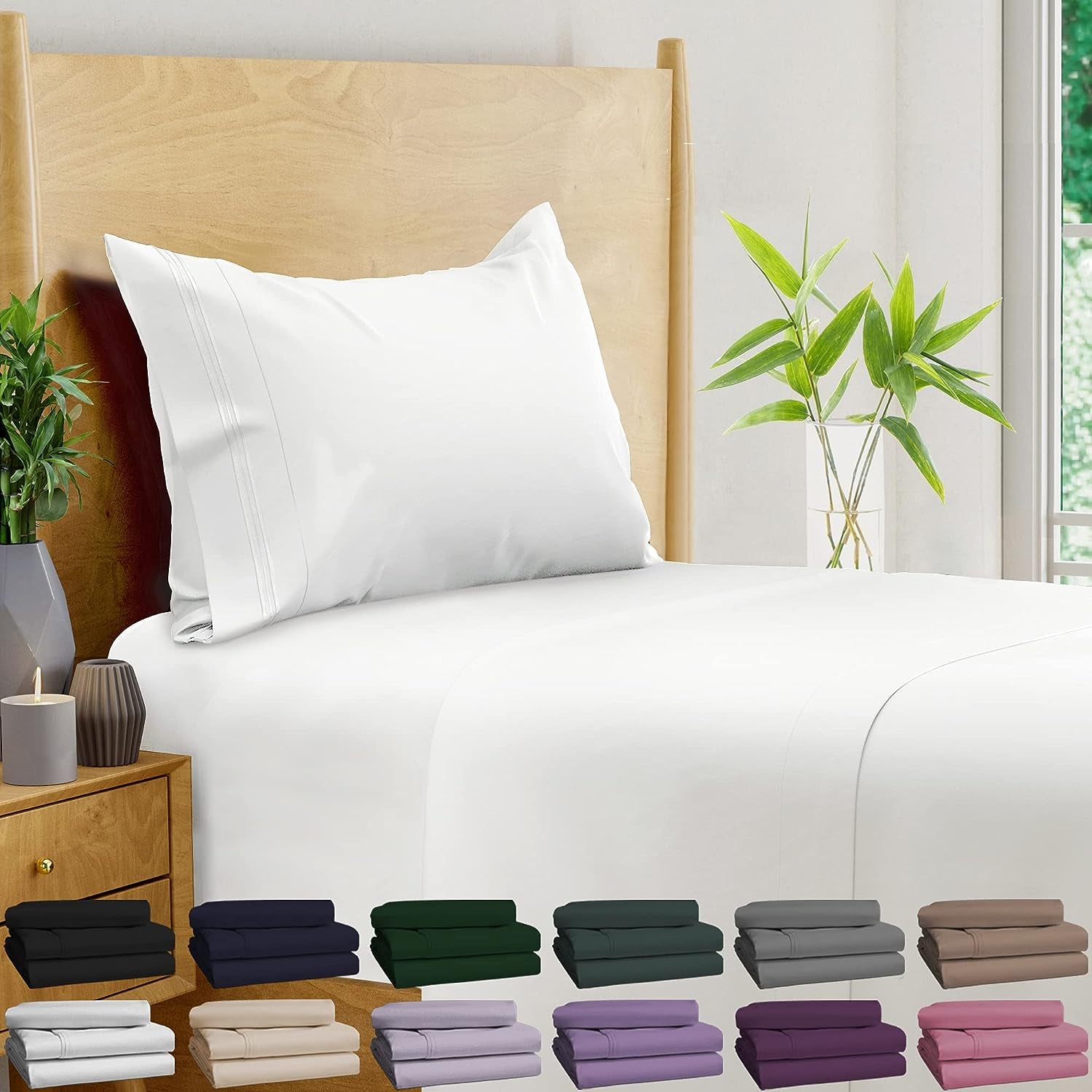 Cooling Bamboo California King Sheet Set