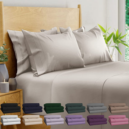 Cooling Bamboo California King Sheet Set