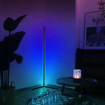 Corner Glow: Stylish Space-Saving LED Lamp